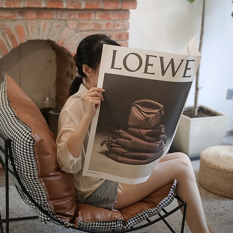 Báo giấy khổ lớn chụp ảnh 80*57cm mix mẫu
