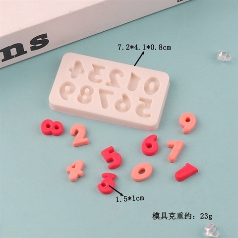 Khuôn F số 0-9 MẪU 1