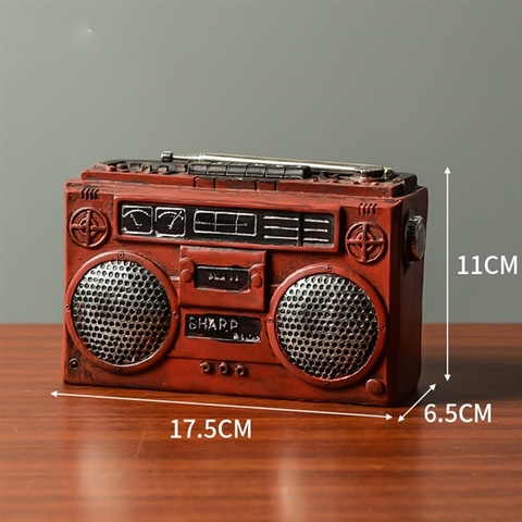 Mô hình đài băng cổ 17,5*6,5*11cm
