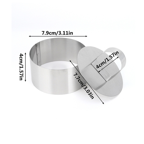 Khuôn mousse ring tròn
