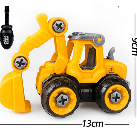 Xe xúc tua vít vàng loại to đẹp