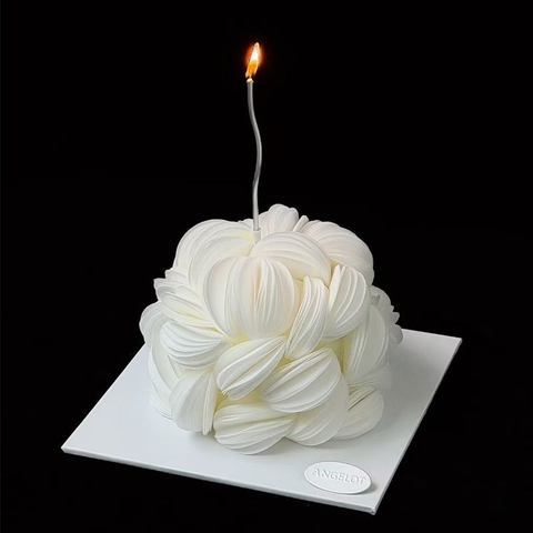 Giấy gạo tròn làm hoa size 3,8cm (hộp 210c)