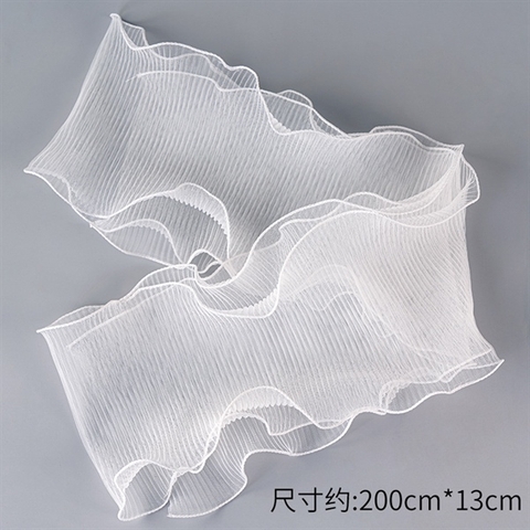 Vải voan Trắng-loại mới 170cmx13cm