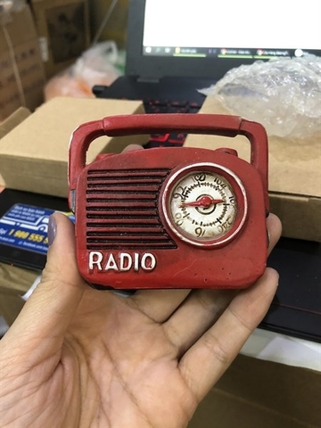 Đồ chơi trang trí Đài radio ĐỎ SỨ (Chiếc)