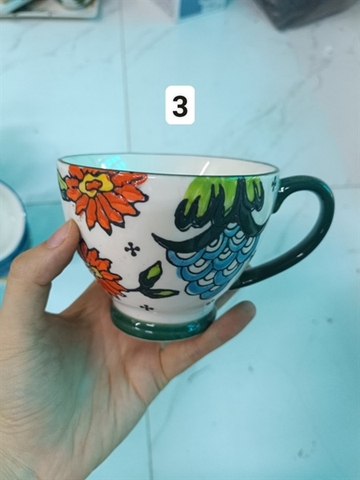 Cốc vẽ tay