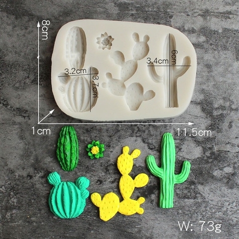 Khuôn F 3 cây xương rồng