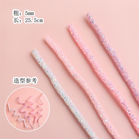 Que cắm sắt cát nhũ tông HỒNG TÍM(3 que)