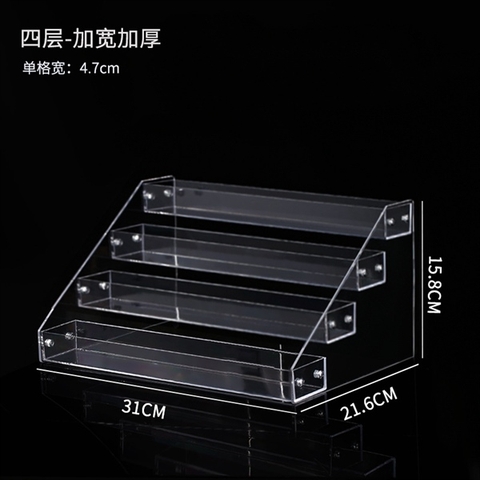 BỘ Giá để NẾN mica trong 4 tầng