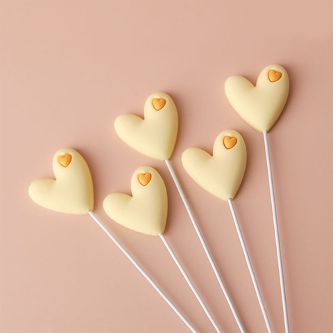 SET que cắm 5 tim SLC màu VÀNG