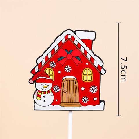 MC - Que kute nhựa Nhà + NGƯỜI TUYẾT- ĐỎ - 7.5cm