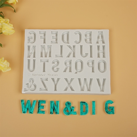 Khuôn F bảng chữ cái in 2 lớp