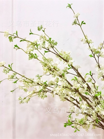 Cành tuyết mai trắng 100cm