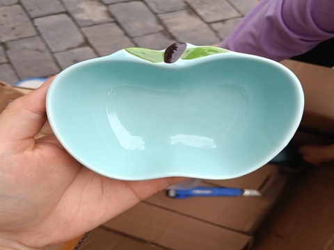 Bát chấm táo xanh dương