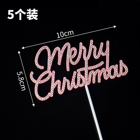 Set 5 que MC đính đá MÀU HỒNG loại đẹp