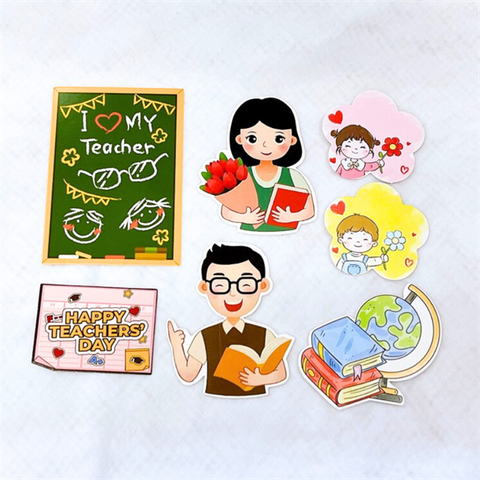 Set que giấy GV 20-11 I <3 MY TEACHER (combo2)