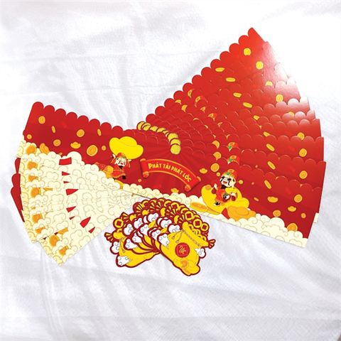 Quấn bánh TẾT thần tài set 10