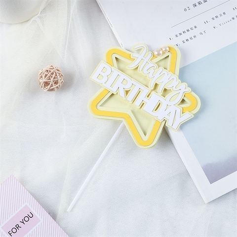 Que HPBD sao ngọc trai VÀNG