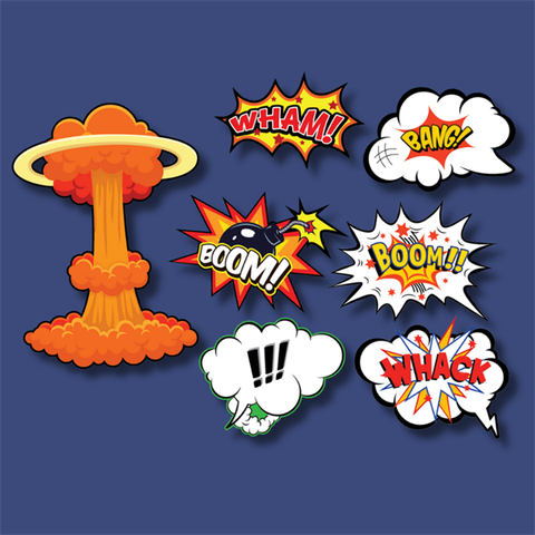 Set que giấy - BOM BOM-BANG(combo2)