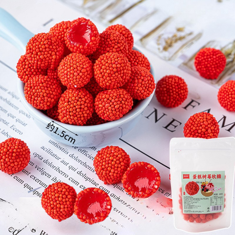 Kẹo quả mâm xôi đỏ gói 200g