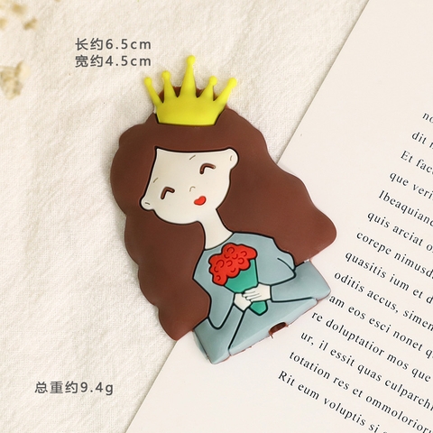 20/11 Kute slc cô giáo áo xanh vương miện ôm bó hoa