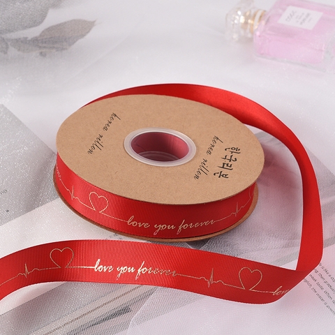 Rb Love you forever đỏ (2.5cm*45m)