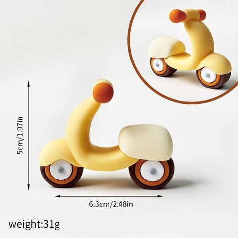 Đồ chơi kute SLC xe máy 5*6.3cm