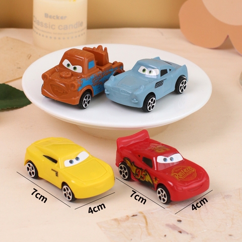 Đồ chơi trang trí set 4 xe vương quốc xe hơi