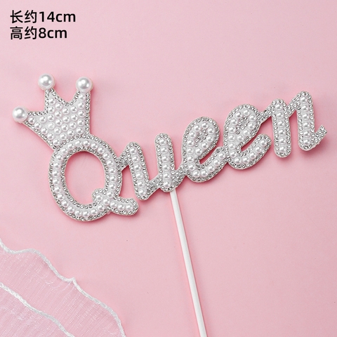 Que ngọc trai QUEEN vương miện