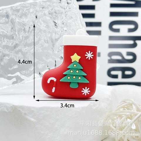 MC - Kute tất đỏ 3D 4,4cm