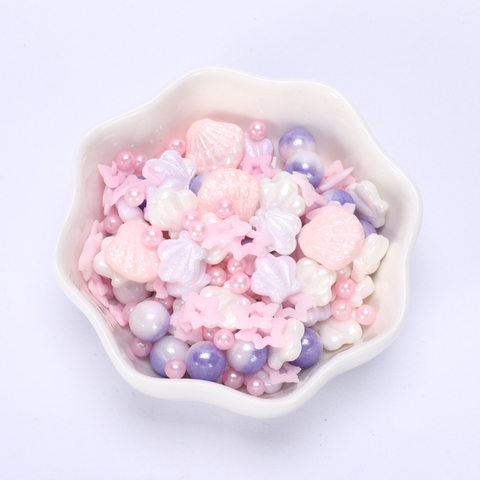Cốm mix tròn, sò, sao hồng