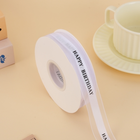 RB HPBD màu trắng chữ đen 2.2cm CAO CẤP