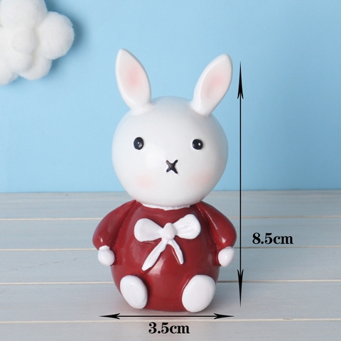 Trang trí THỎ SỨ 2 tai dài