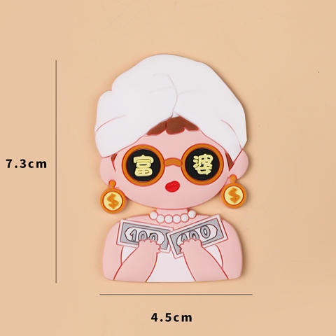 Que cắm que kute quý bà bờm trắng tay cầm tiền