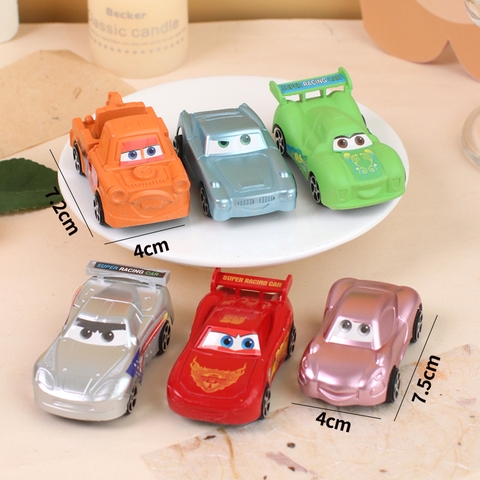 Set 6 xe hơi(đỏ-xanh-bạc)