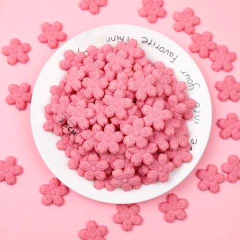 Bánh quy hoa đào 5 cánh dài HỒNG 180g