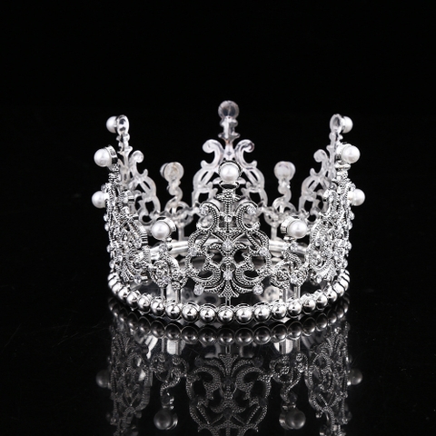 Vương miện bạc tròn 11.5 NHỰA