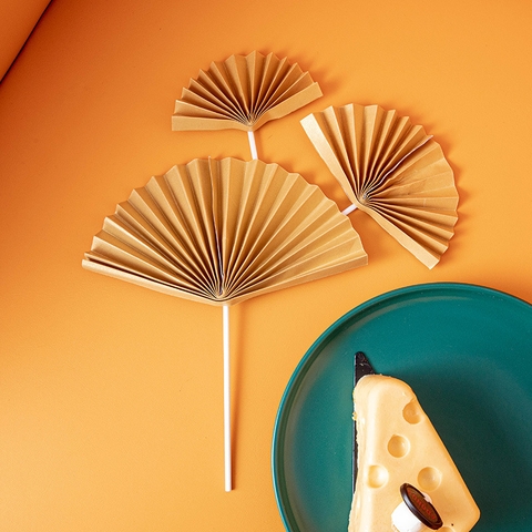 Que cắm quạt VÀNG- NỬA ( 3 que)
