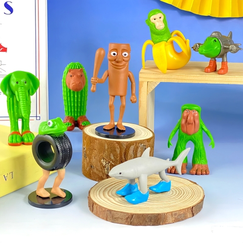 Set đồ chơi nhựa đẹp TUNG TUNG TUNG SAHUR 8 chi tiết