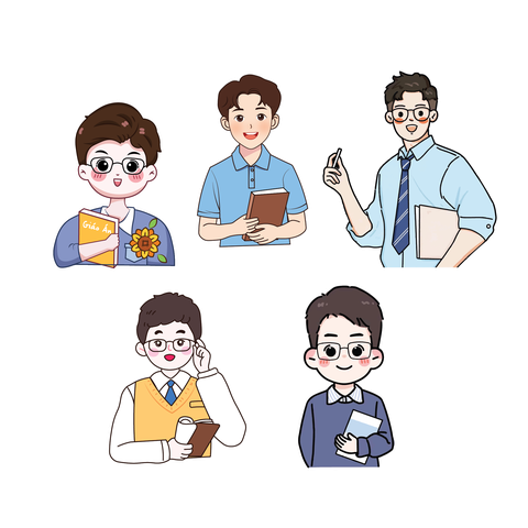 Set que giấy TN- TAG 50 Thầy giáo MIX MẪU NGẪU NHIÊN