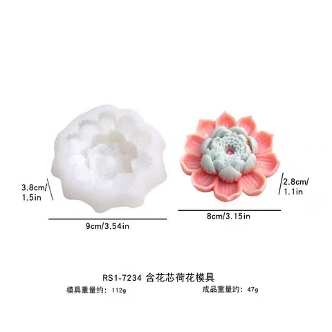 Khuôn F slc hoa sen mẫu 1