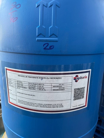 Amoxicillin Trihydrate MICRONIZED – Kháng sinh phổ rộng chuyên dùng trong thủy sản & thú y