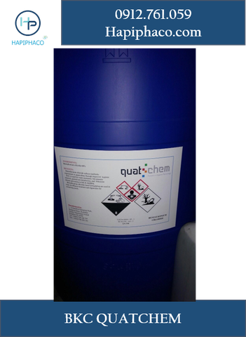 Dung dịch BKC 80% (Benzalkonium Chloride) QUATCHEM xử lý nước ao nuôi