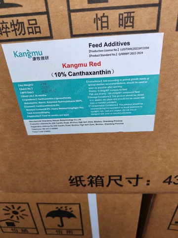 Canthaxanthin 10% chất tạo màu tự nhiên trong chăn nuôi