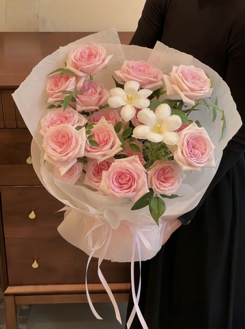 Bó Hoa Luna Touch Pink Ohara  HTP0040