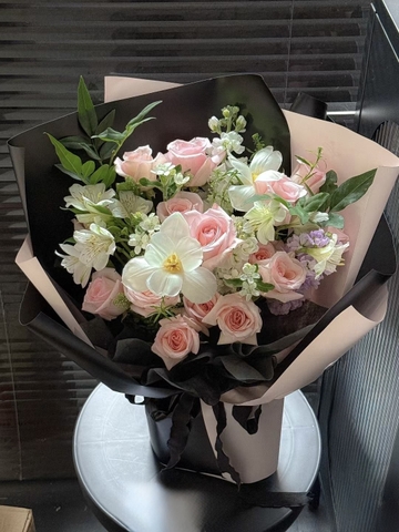 Bó Hoa Black Blink  HTP0043