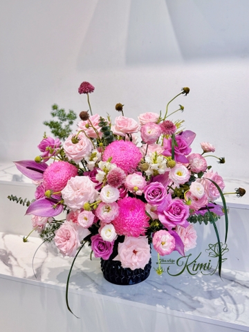 Bình hoa Mộng Hoa Tím  HTP0036