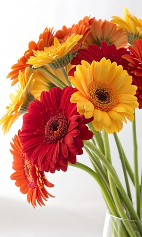 Hoa Đồng Tiền Nhí Đỏ - mini Red Gerbera
