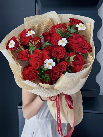 Đỏ Nồng Say Red Roses   HTP0129