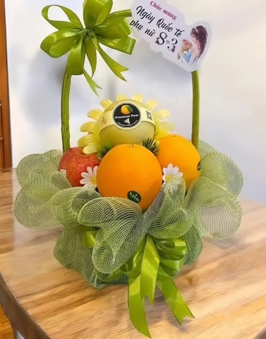 Giỏ Trái Cây Tươi Nhập Khẩu (Mã 0002)