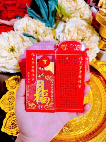Túi vải may mắn